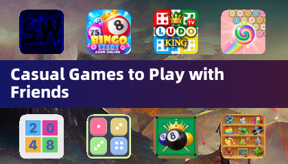 Jogos Casuais para Jogar com Amigos