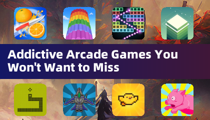 Süchtigste Arcade -Spiele, die Sie nicht verpassen möchten