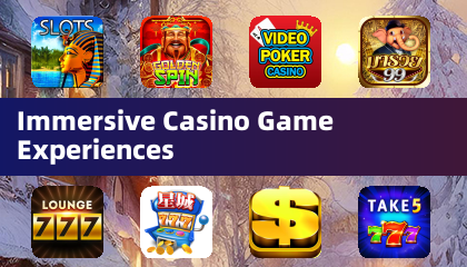 Immersive Casino Game Experiences