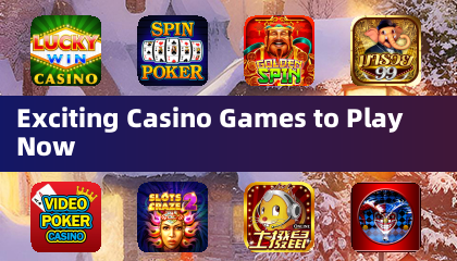現在就玩精彩賭場遊戲
