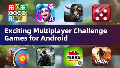 Jogos de Desafio Multijogador Emocionantes para Android