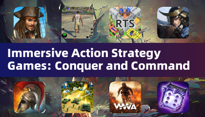 Jogos de Estratégia de Ação Imersivos: Conquiste e Comande