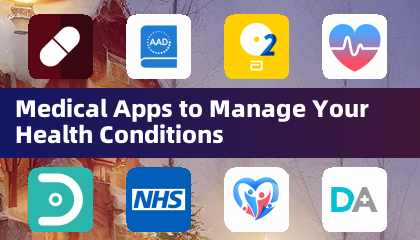 Aplicaciones médicas para gestionar sus afecciones de salud