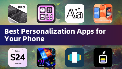핸드폰 꾸미기에 최고의 개인화 앱