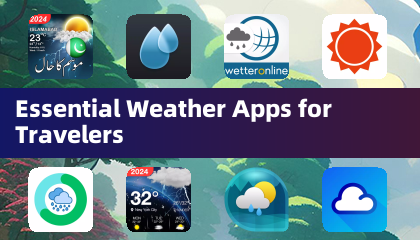 여행자를 위한 필수 날씨 앱