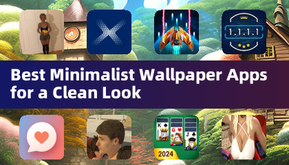 Melhores Aplicativos de Papel de Parede Minimalista para um Visual Limpo