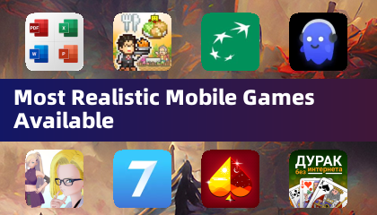 가장 현실적인 모바일 게임 available