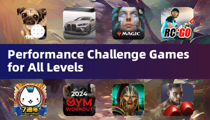 Leistungs-Abenteuer-Spiele für alle Schwierigkeitsstufen