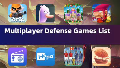 멀티플레이어 방어 게임 목록