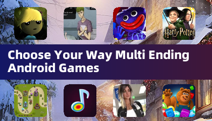 다양한 엔딩을 가진 안드로이드 게임 선택하기