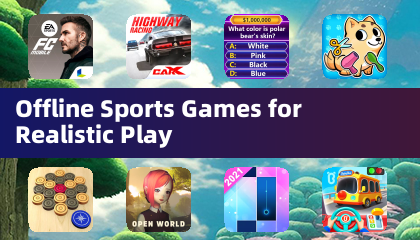 Offline-Sportspiele für realistisches Spielen