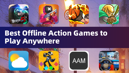 どこでもプレイできる最高のオフラインアクションゲーム