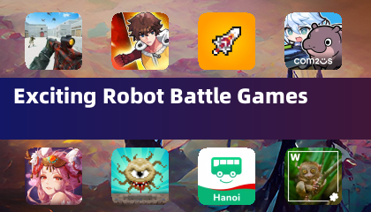 Spannende Roboter-Kampf-Spiele