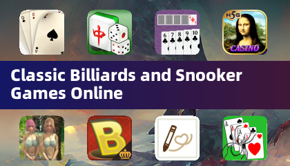 Klassische Billard- und Snooker-Spiele Online