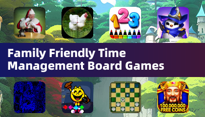 Jogos de Tabuleiro de Gestão de Tempo Amigos da Família
