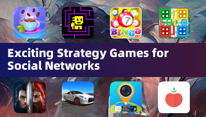Jeux de stratégie palpitants pour les réseaux sociaux