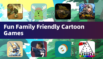 楽しい家族向けカートゥーンゲーム