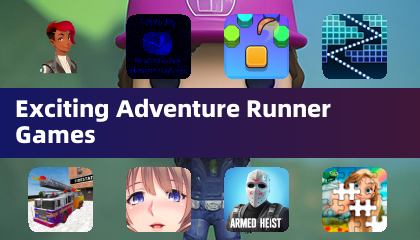 ワクワクするアドベンチャーランナーゲーム