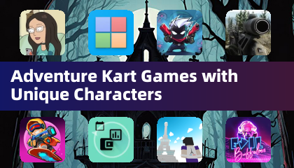 Jogos de Kart de Aventura com Personagens Únicos