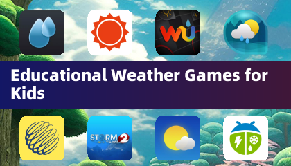 아이들을 위한 교육용 날씨 게임